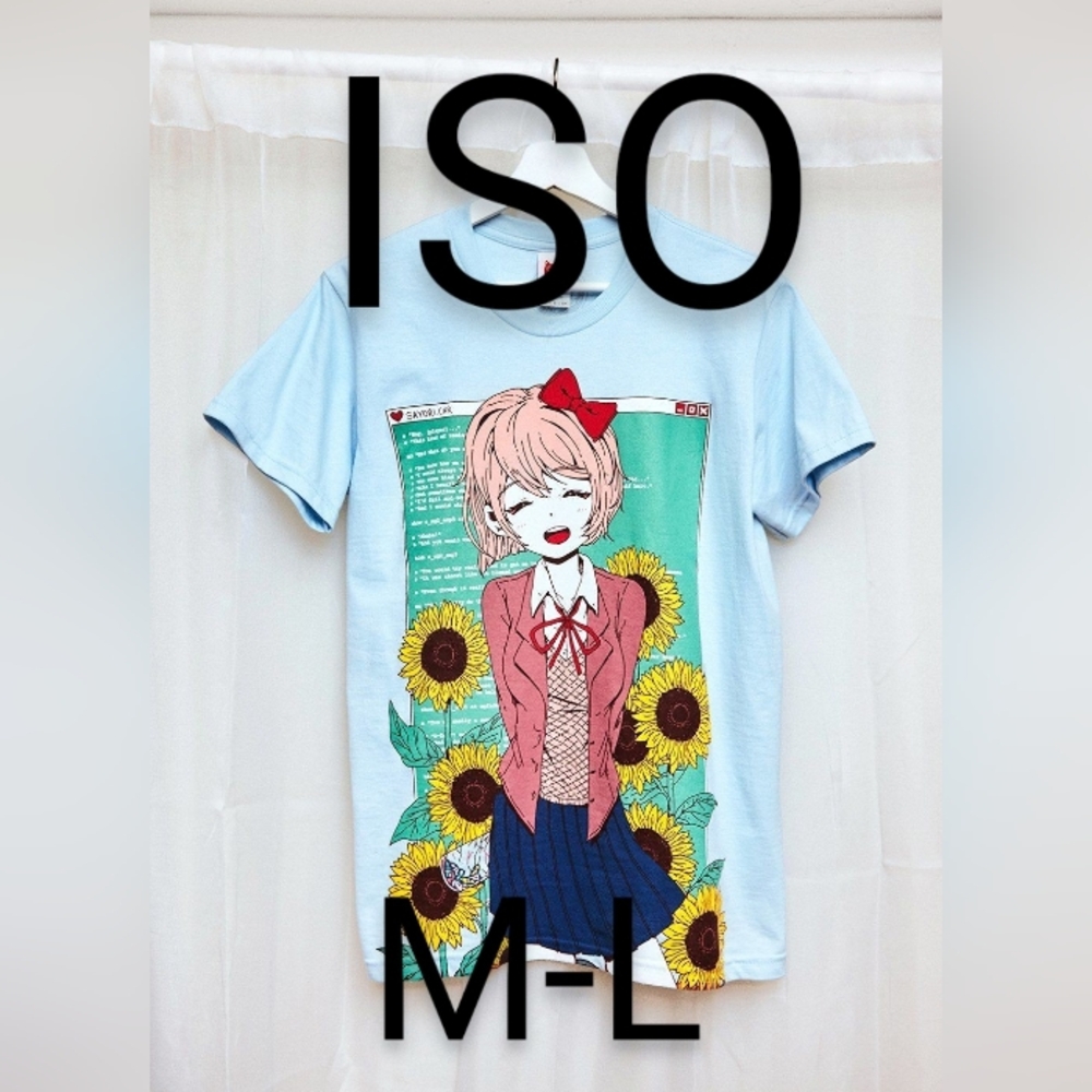 ISO OMOCAT X DDLC Sayori T-shirt